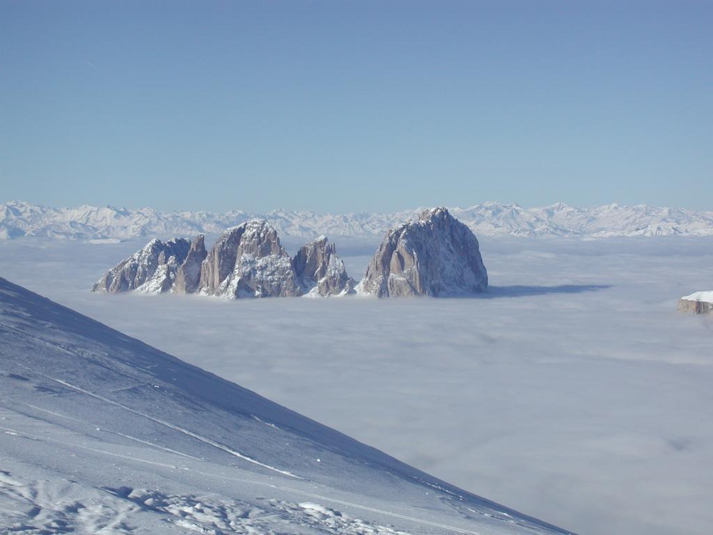 Hotel Crepes De Sela Campitello di Fassa Exteriér fotografie